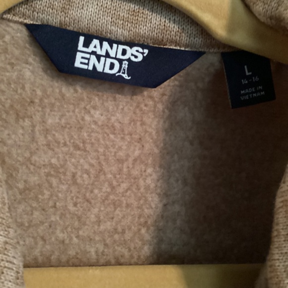 Lands End fleece jacket size Large - Picture 3 of 3